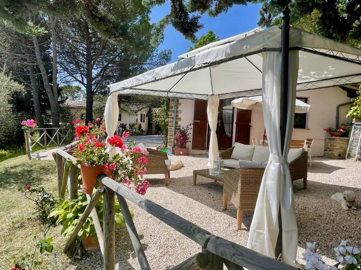 La Panoramica Gubbio - Maison De Charme - Casette E Appartamenti Self Catering Per Vacanze Meravigliose! Εξωτερικό φωτογραφία