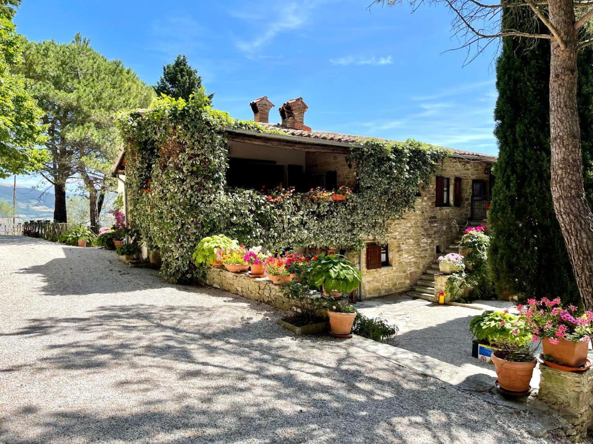 La Panoramica Gubbio - Maison De Charme - Casette E Appartamenti Self Catering Per Vacanze Meravigliose! Εξωτερικό φωτογραφία
