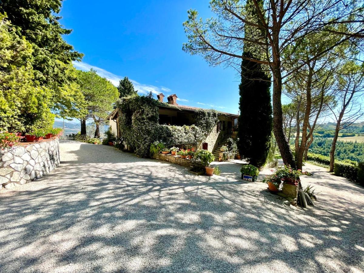 La Panoramica Gubbio - Maison De Charme - Casette E Appartamenti Self Catering Per Vacanze Meravigliose! Εξωτερικό φωτογραφία
