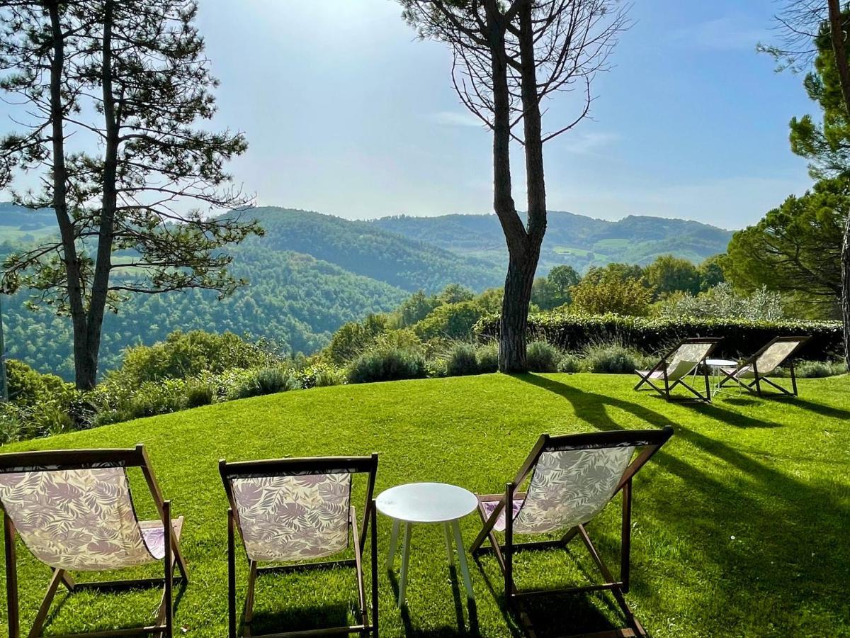 La Panoramica Gubbio - Maison De Charme - Casette E Appartamenti Self Catering Per Vacanze Meravigliose! Εξωτερικό φωτογραφία